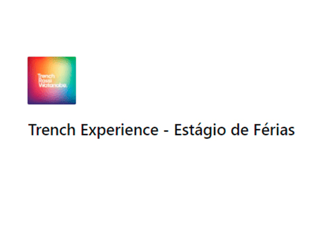 Estão abertas as inscrições para nova edição do Trench Experience Estão abertas as inscrições para nova edição do Trench Experience